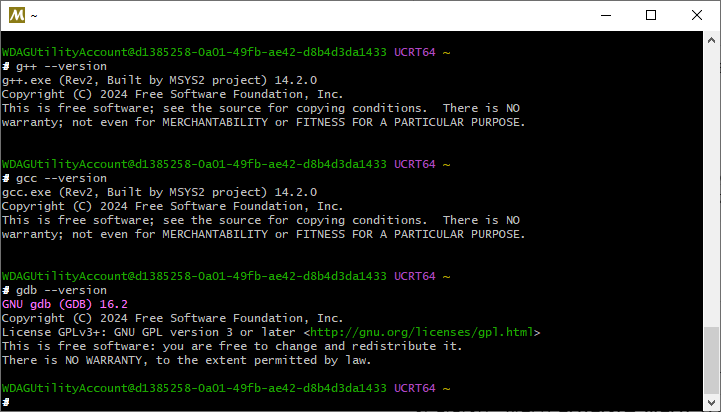 check installation