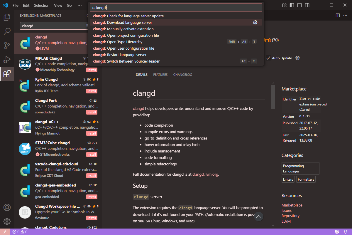 install clangd